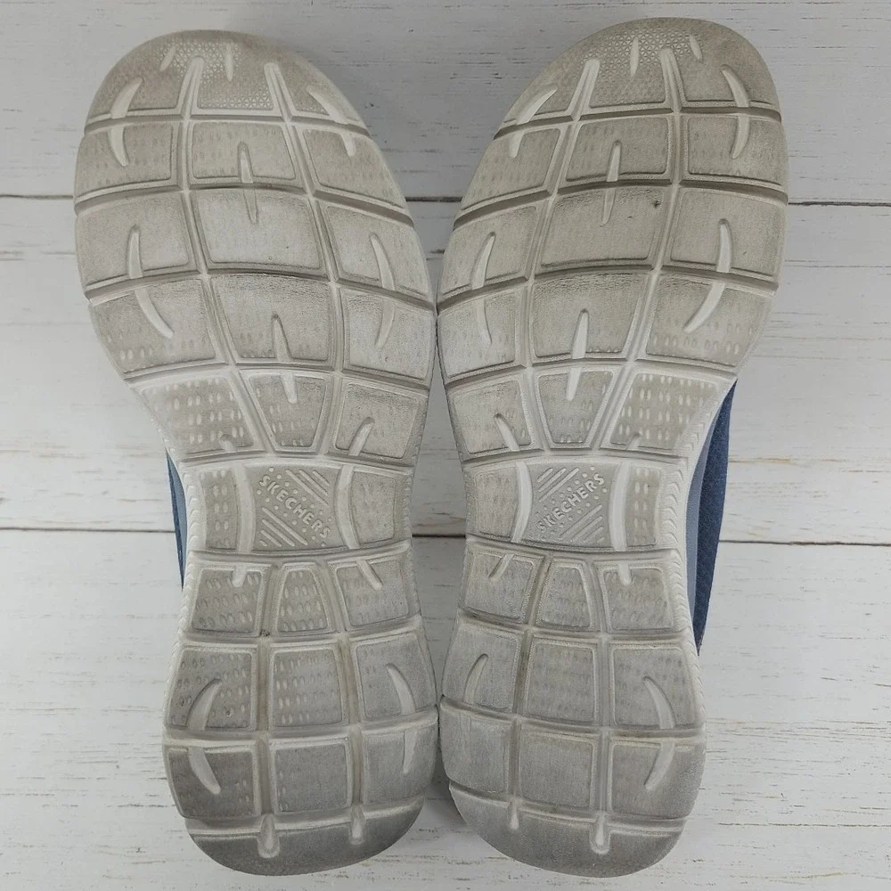 Skechers Slip-Ins Summits High Range Men Size 12 Navy Blue Walking Shoes‎ 232457